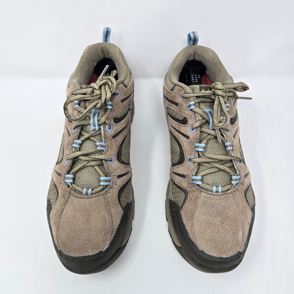 New Balance 759 Trail Running Country Hiking Womens 9.5 D Brown Blue Suede Mesh - Picture 11 of 15